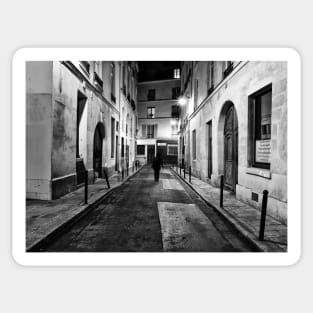 rue de nesle in Saint Germain Paris Sticker